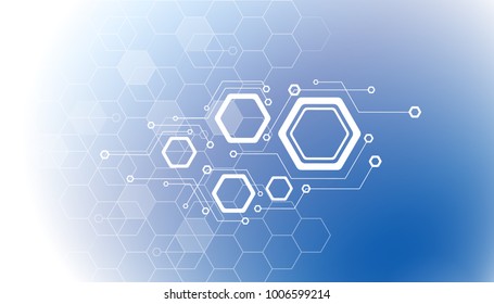 Science futuristic background, computer technology, business background