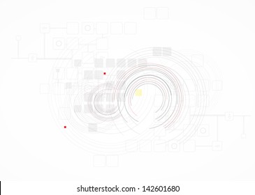science futuristic internet high computer technology business background