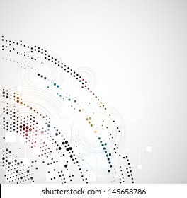 science futuristic internet high computer technology business background