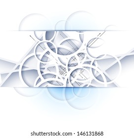 science futuristic internet high computer technology business background