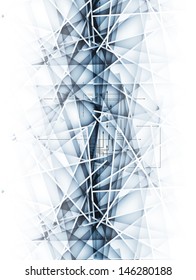 science futuristic internet high computer technology business background