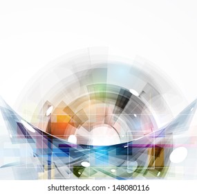 science futuristic internet high computer technology business background