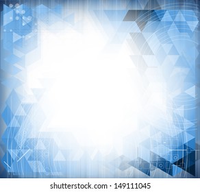 science futuristic internet high computer technology business background