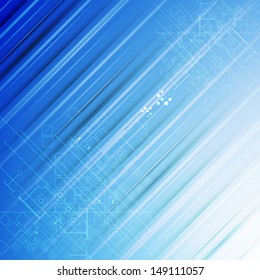 science futuristic internet high computer technology business background