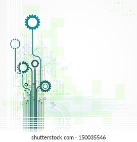 science futuristic internet high computer technology business background