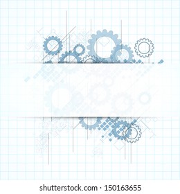 science futuristic internet high computer technology business background