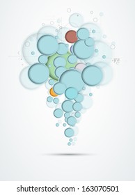 science futuristic internet high computer technology business background