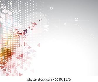 science futuristic internet high computer technology business background