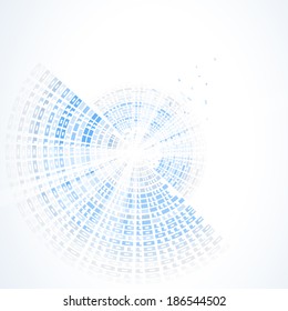 science futuristic internet high computer technology business background