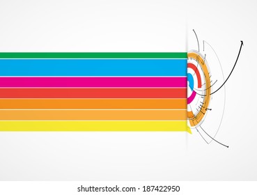 science futuristic internet high computer technology business background