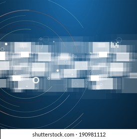 science futuristic internet high computer technology business background