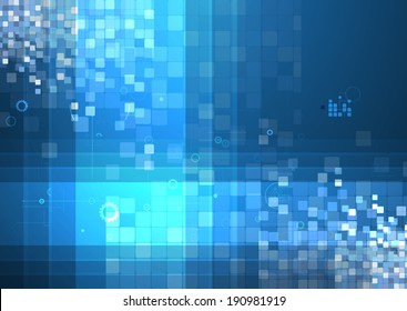 science futuristic internet high computer technology business background