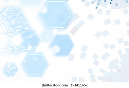 science futuristic internet high computer technology business background