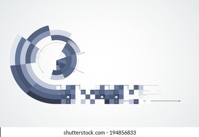 science futuristic internet high computer technology business background