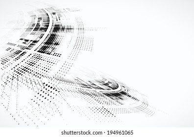 science futuristic internet high computer technology business background