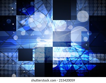 science futuristic internet high computer technology business background