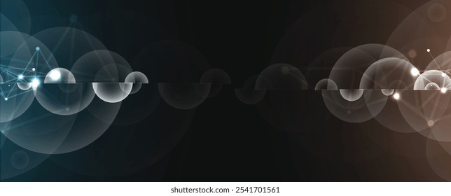 Science futuristic internet high computer technology business background