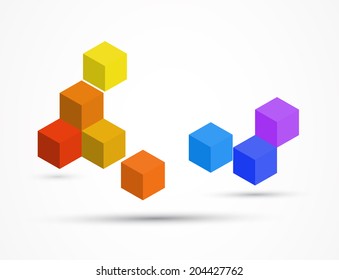 science futuristic retro high computer technology business background