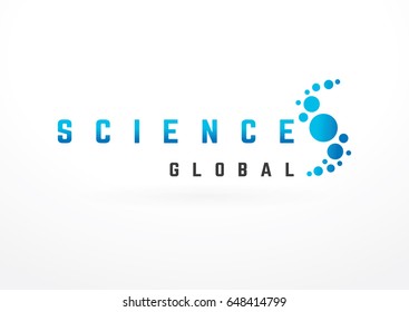 Science Global Logo Stock Vector (Royalty Free) 648414799 | Shutterstock