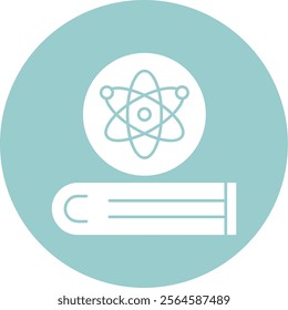 Science Glyph Circle Vector Icon Design