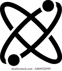 science glyph icon illustration vector