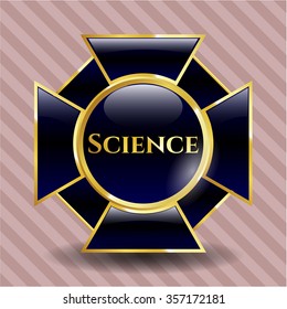 Emblema de oro de la ciencia