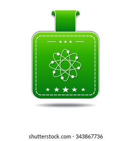 Science Green Vector Icon Design