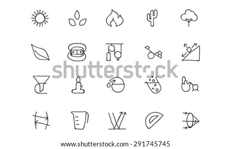 Science Hand Drawn Doodle Icons 7