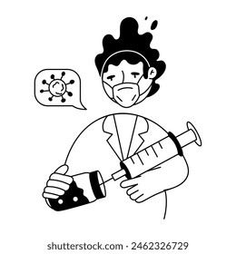 Science Hand Drawn Mini Illustrations
