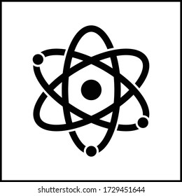 science icon , Atom icon design vector for multiple use 