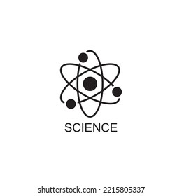 Wissenschaftssymbol, Bildungssymbol, Vektorgrafik