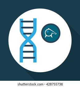 Science icon. laboratory concept.  Flat illiustration , vector