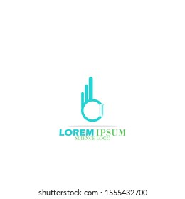 Science Icon Logo Symblo. With Simple, Modern, And Flat Design. Vector Illustration.