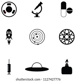 science icon set
