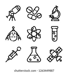 Science Icon Set