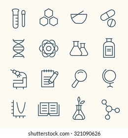 Science Icon Set