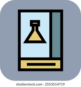 Science icon set design asset. Science icon design element