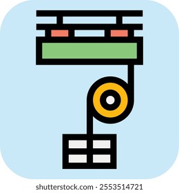 Science icon set design asset. Science icon design element