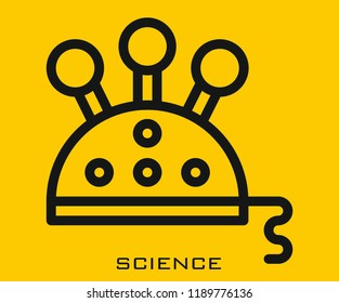 Science icon signs