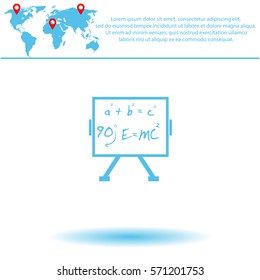 Science  icon. Vector design.