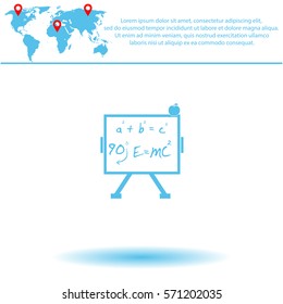Science  icon. Vector design.