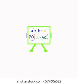 Science  icon Vector design. Colored illustration.