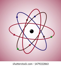 science icon vector design. neutron icon illustration.