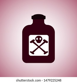 science icon vector design. poison icon illustration.