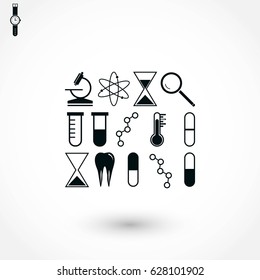 science icon vector, flat design best vector icon