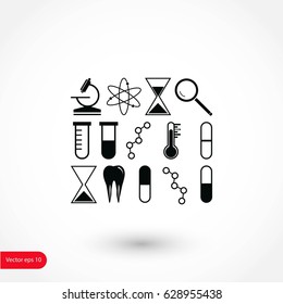 science icon vector, flat design best vector icon