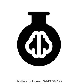 icono de ciencia. icono de glifo vectorial para su sitio web, móvil, presentación y diseño de logotipo.