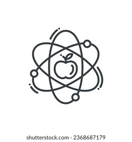 Science icon, Science vector illustration