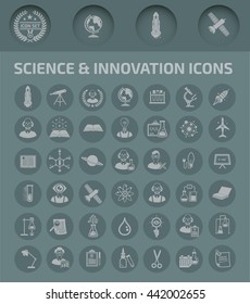 Science icon,innovation icon,vector