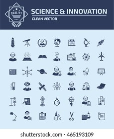 Science icon,innovation icon,vector
